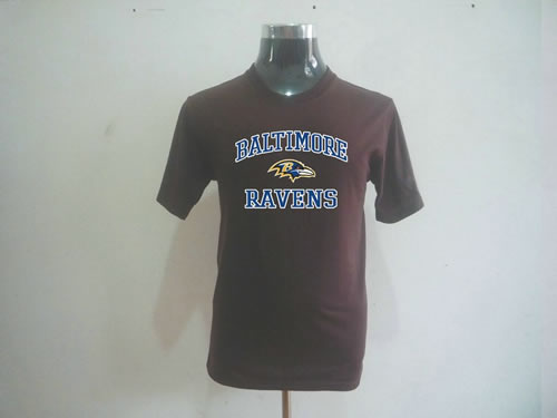 baltimore ravens t-shirts brown