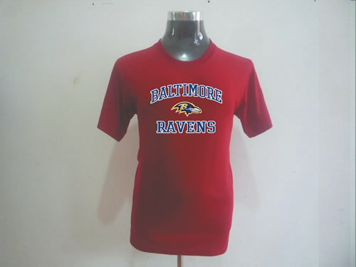 baltimore ravens t-shirts red