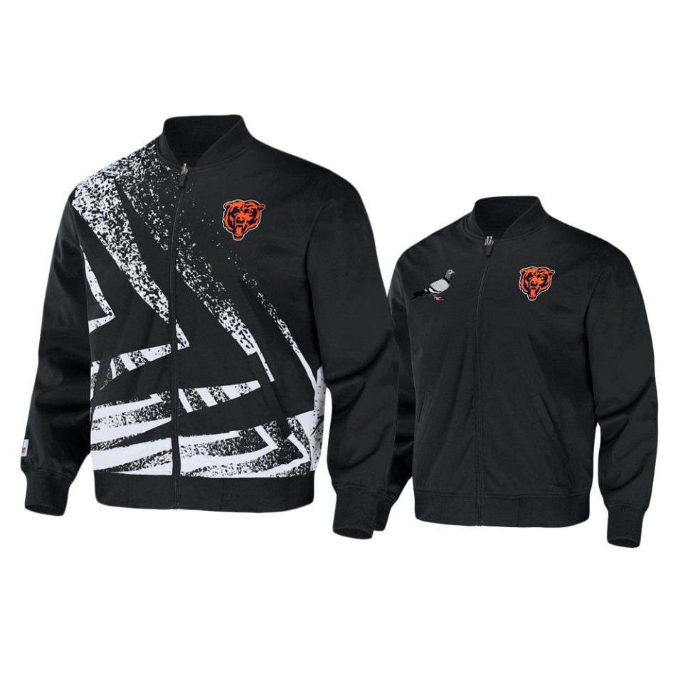 bears black staple reversible core jacket