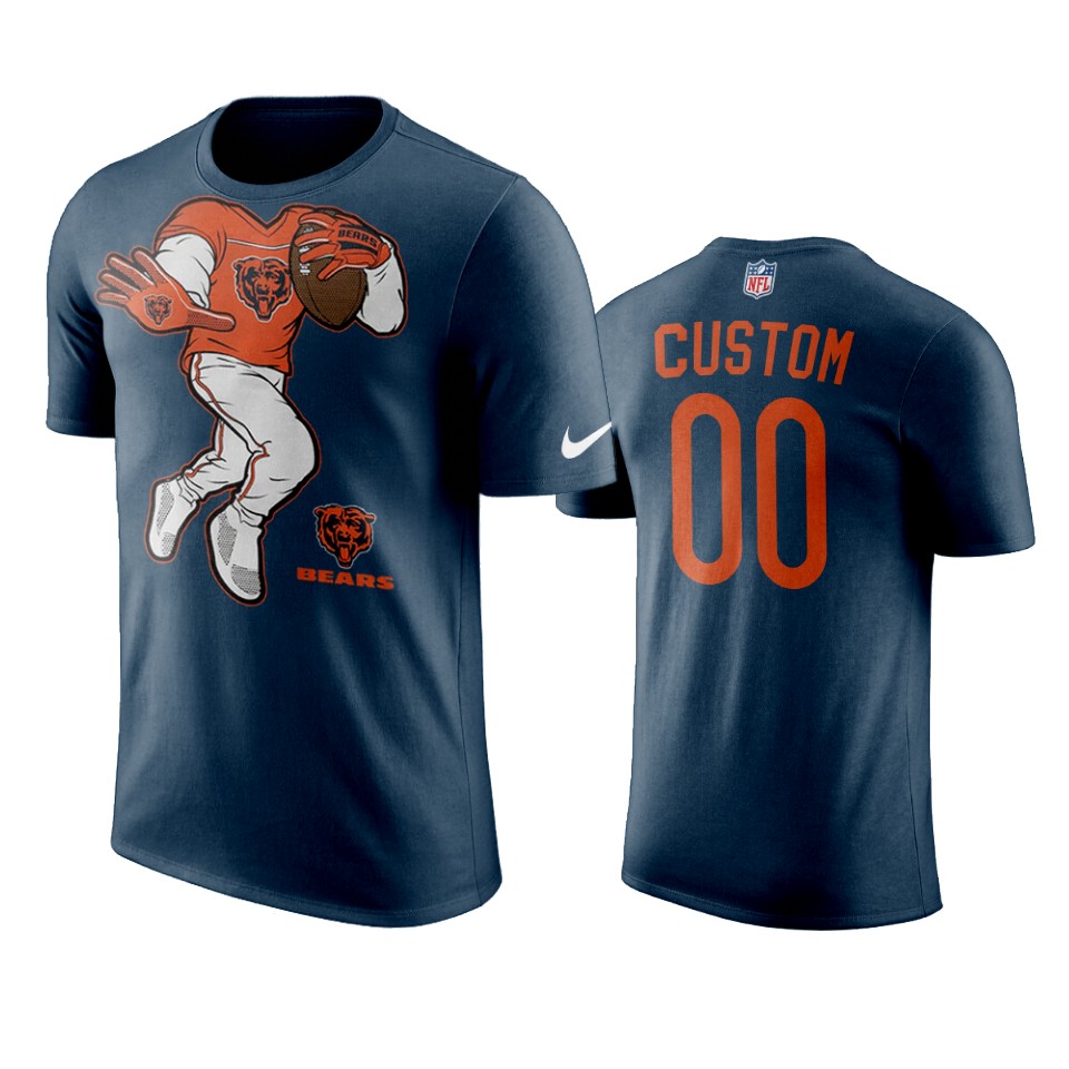 bears custom navy yard rush ii t shirt
