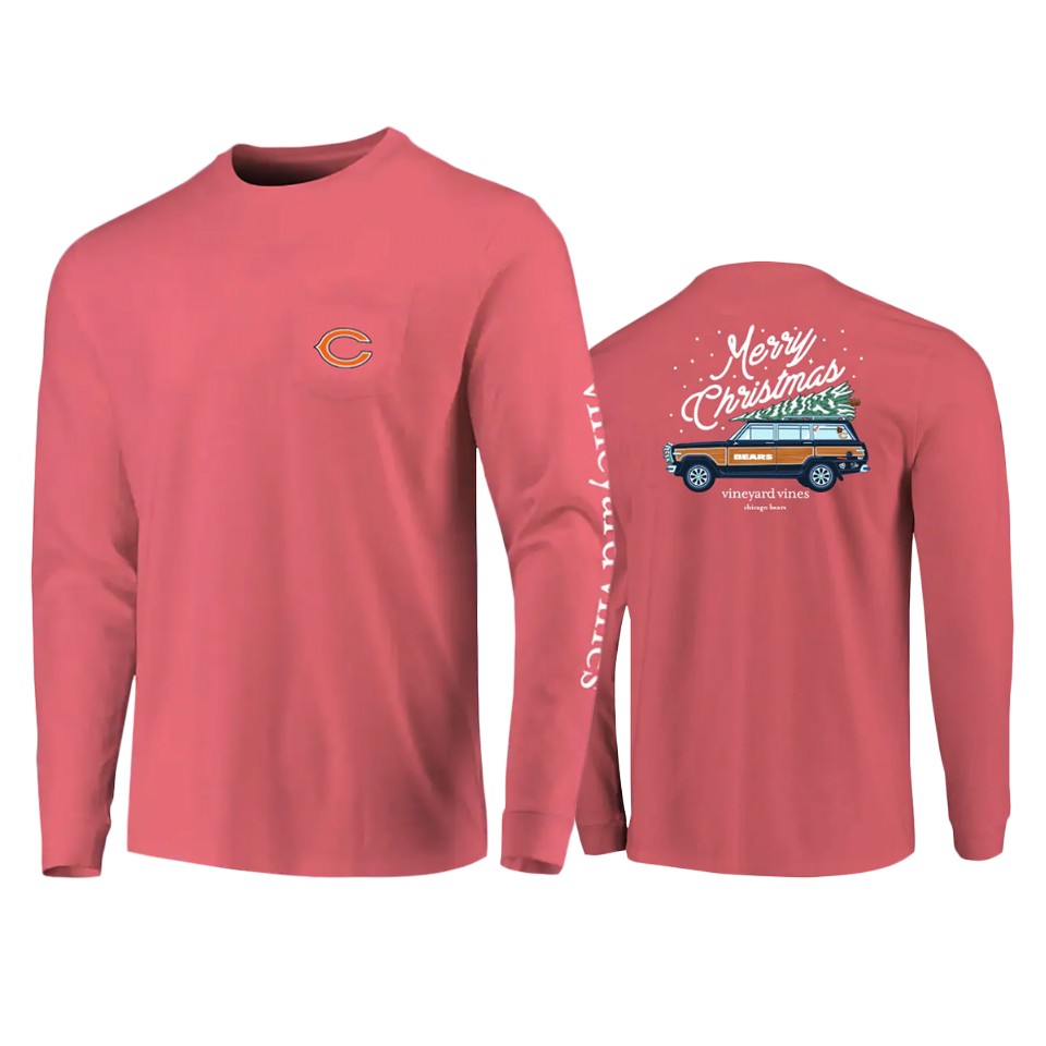 bears red holiday long sleeve t shirt