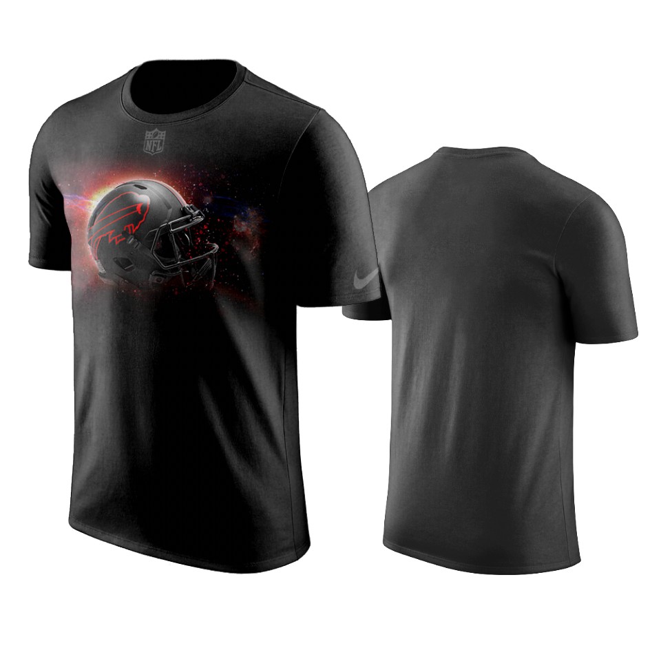 bills black helmet t shirt