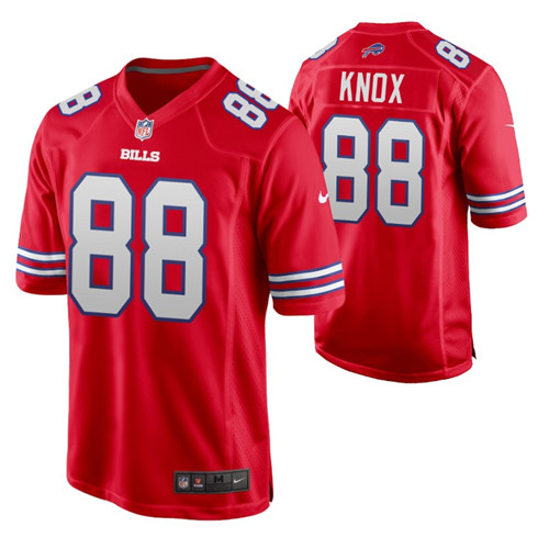 bills-dawson-knox-game-jersey-red-alternate