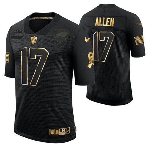 bills josh allen golden limited jersey black men