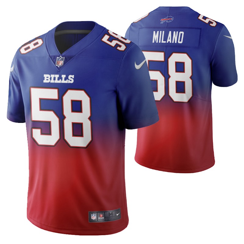 bills-matt-milano-jersey-color-crash-gradient-men's