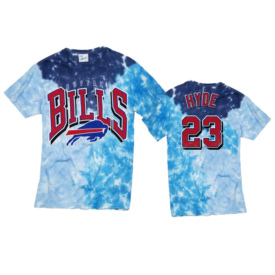 bills micah hyde royal tri dye t shirt