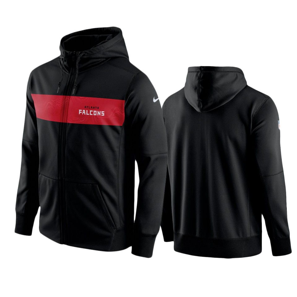 black-team-sideline-full-zip-hoodie
