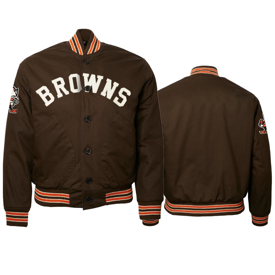 browns brown authentic vintage jacket