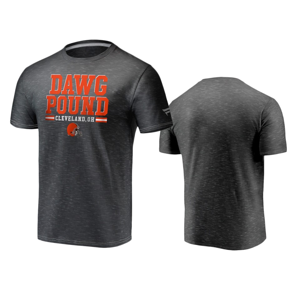 browns charcoal space dye hometown t shirt