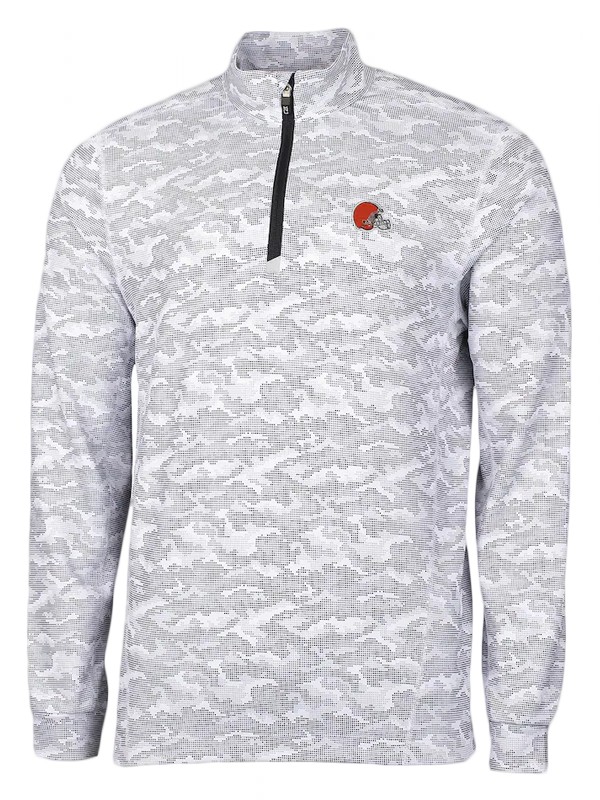 browns gray traverse camo print drytec jacket