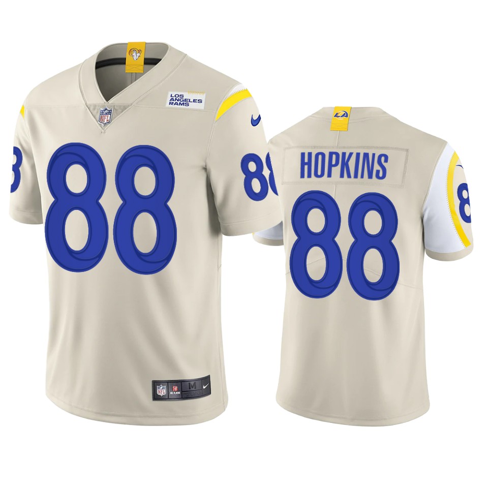brycen hopkins rams bone vapor jersey