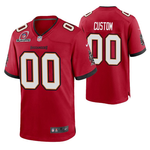 buccaneers-custom-2021-nfl-playoffs-patch-jersey-red-game