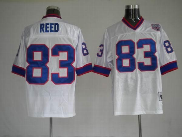 buffalo bills 1990 83 andre reed white throwback jerseys
