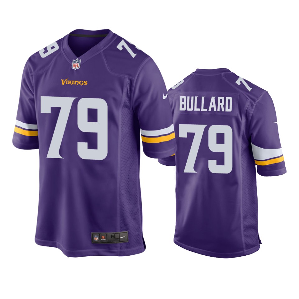 bullard vikings game purple jersey