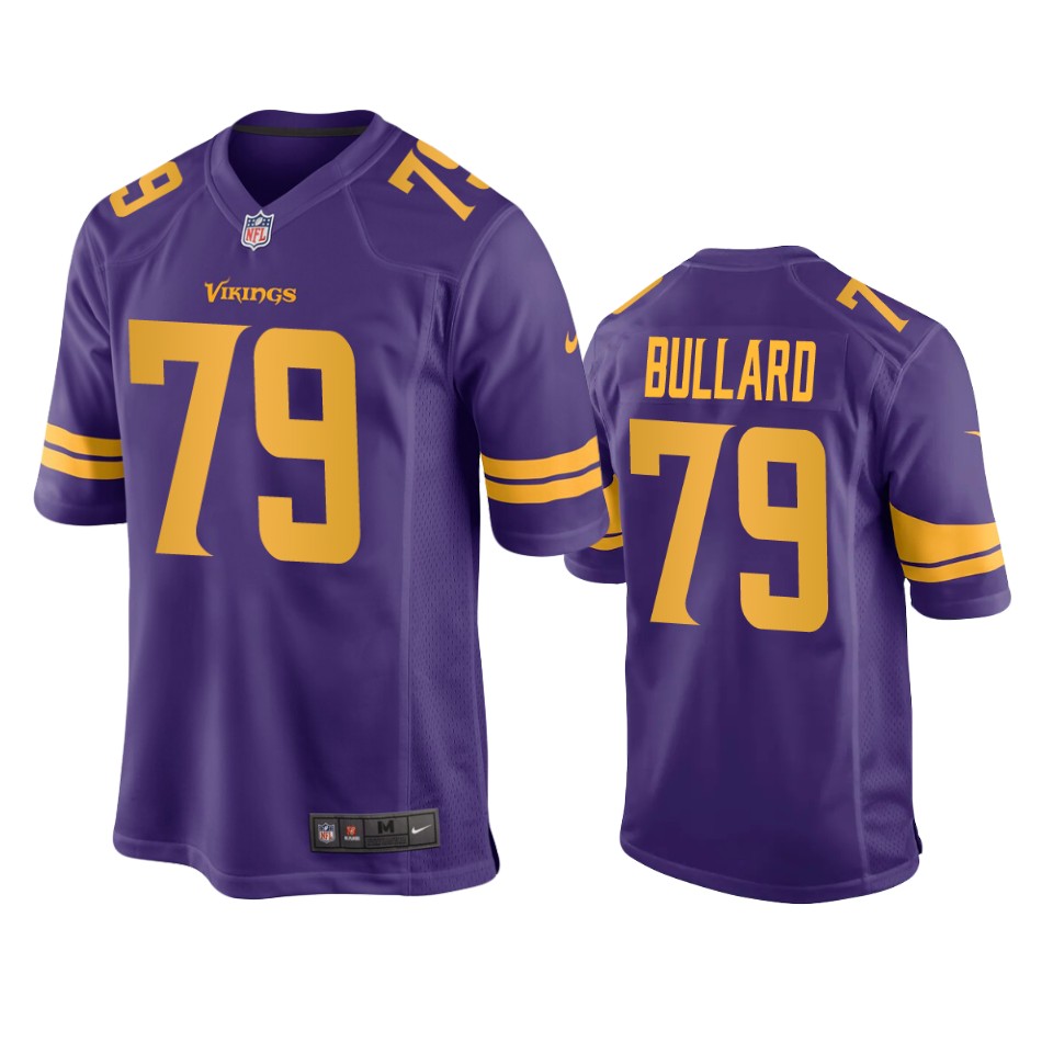 bullard vikings purple alternate game jersey