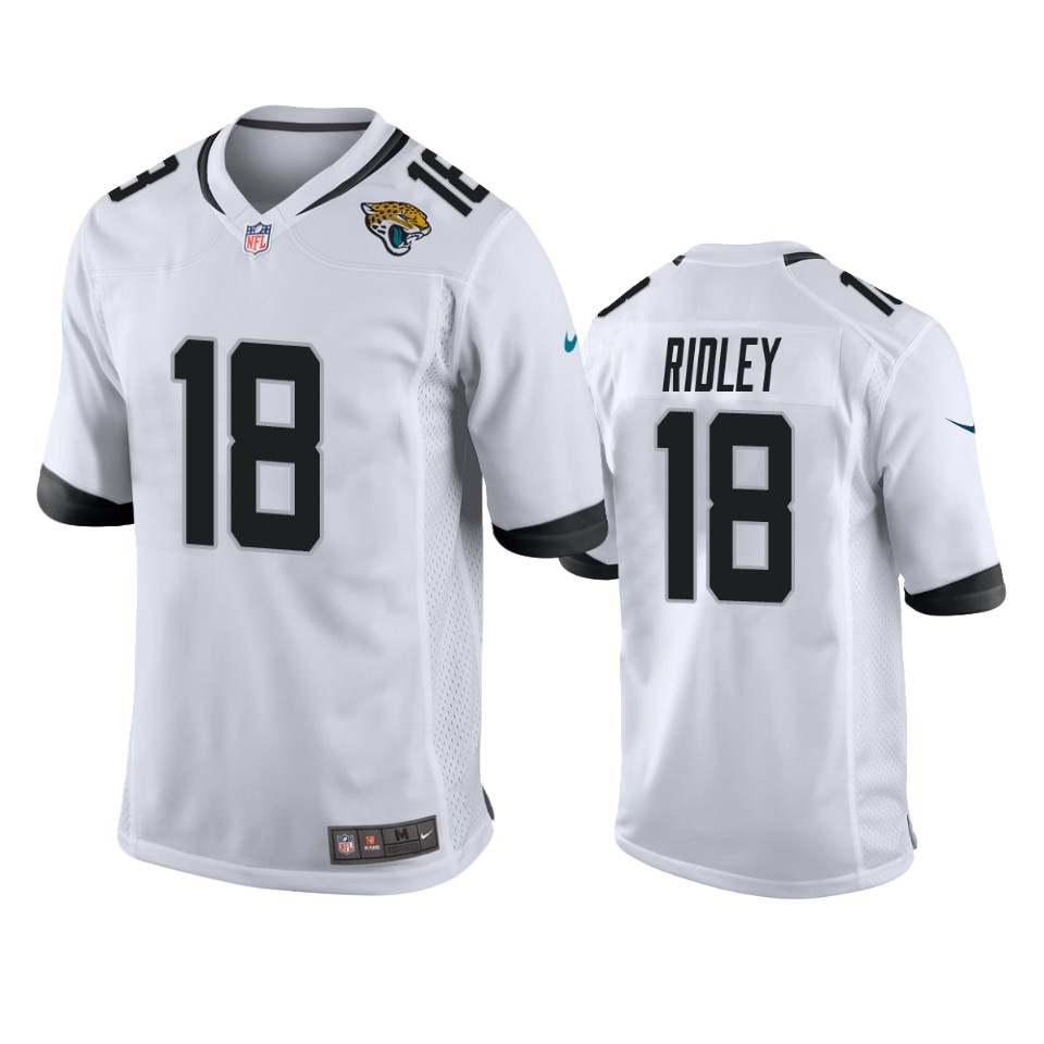 calvin ridley jaguars white game jersey