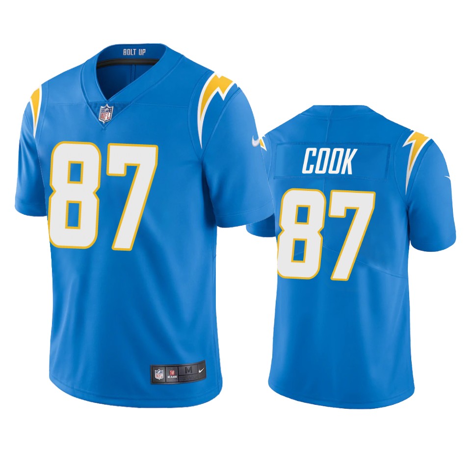 chargers jared cook powder blue vapor jersey