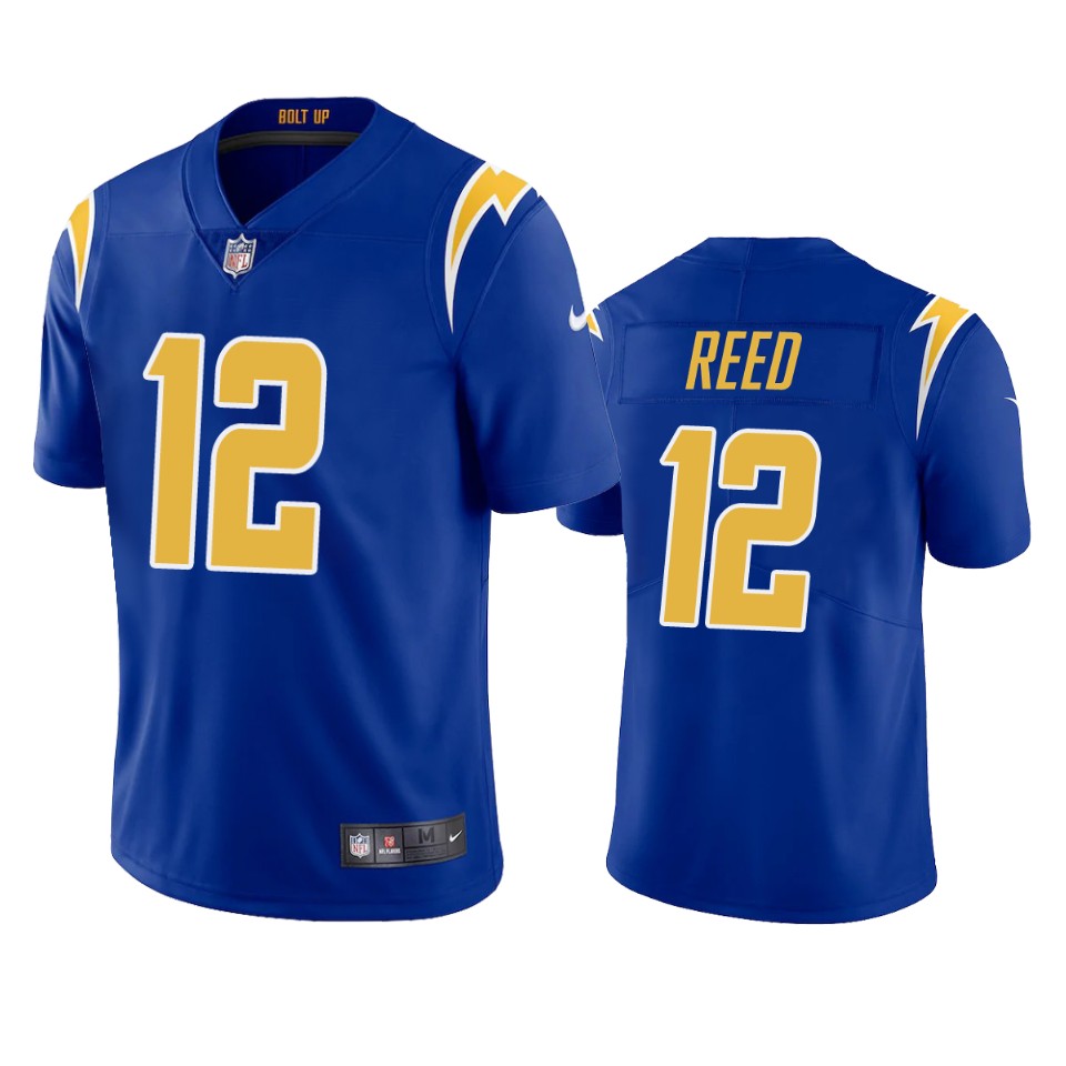 chargers joe reed royal alternate vapor limited jersey