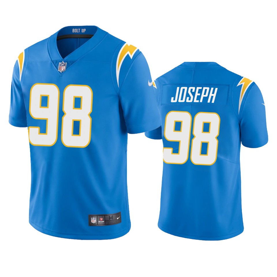 chargers linval joseph powder blue vapor jersey