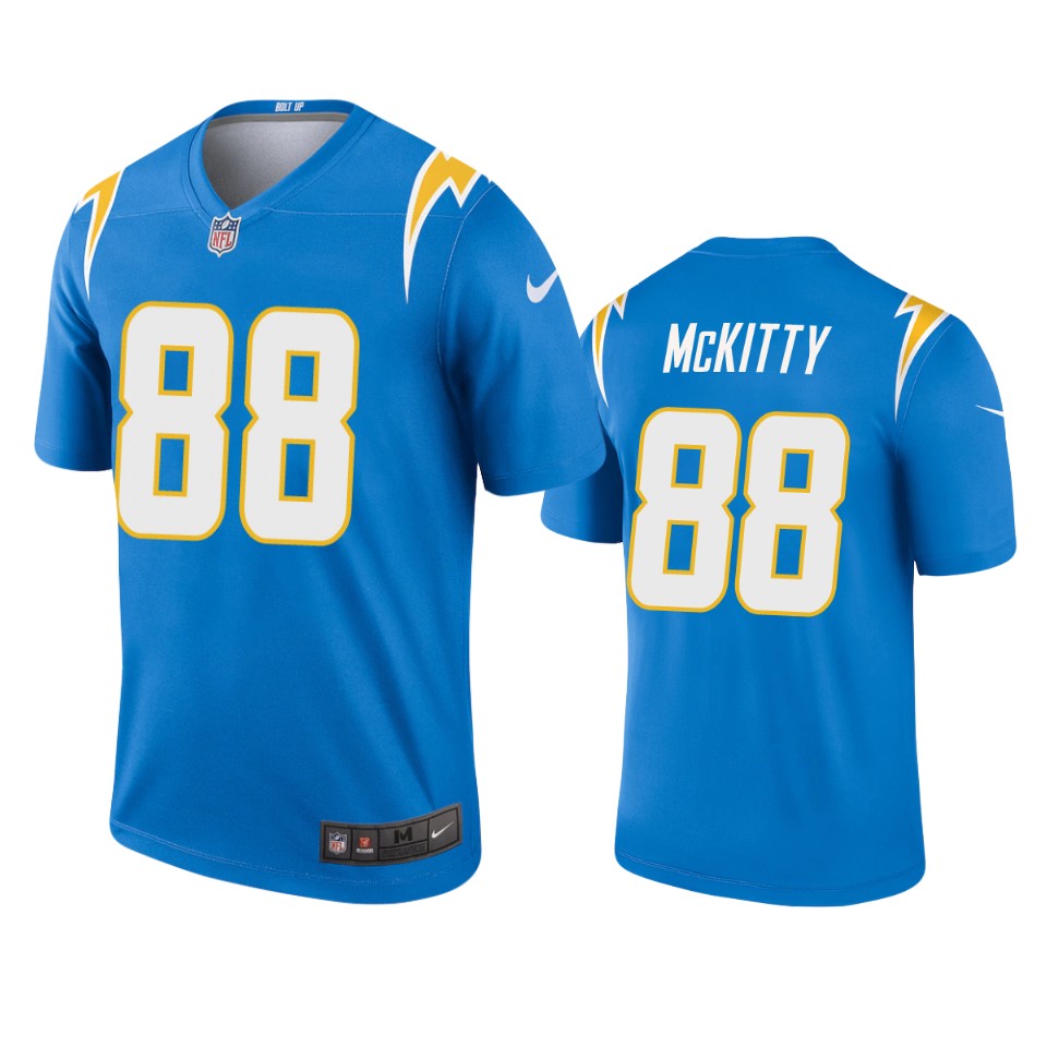chargers tre' mckitty powder blue legend jersey