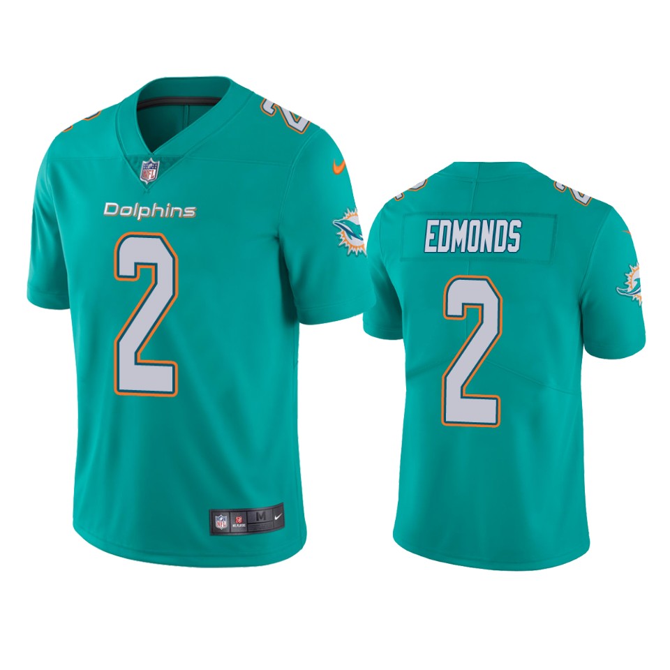 chase edmonds dolphins aqua vapor jersey