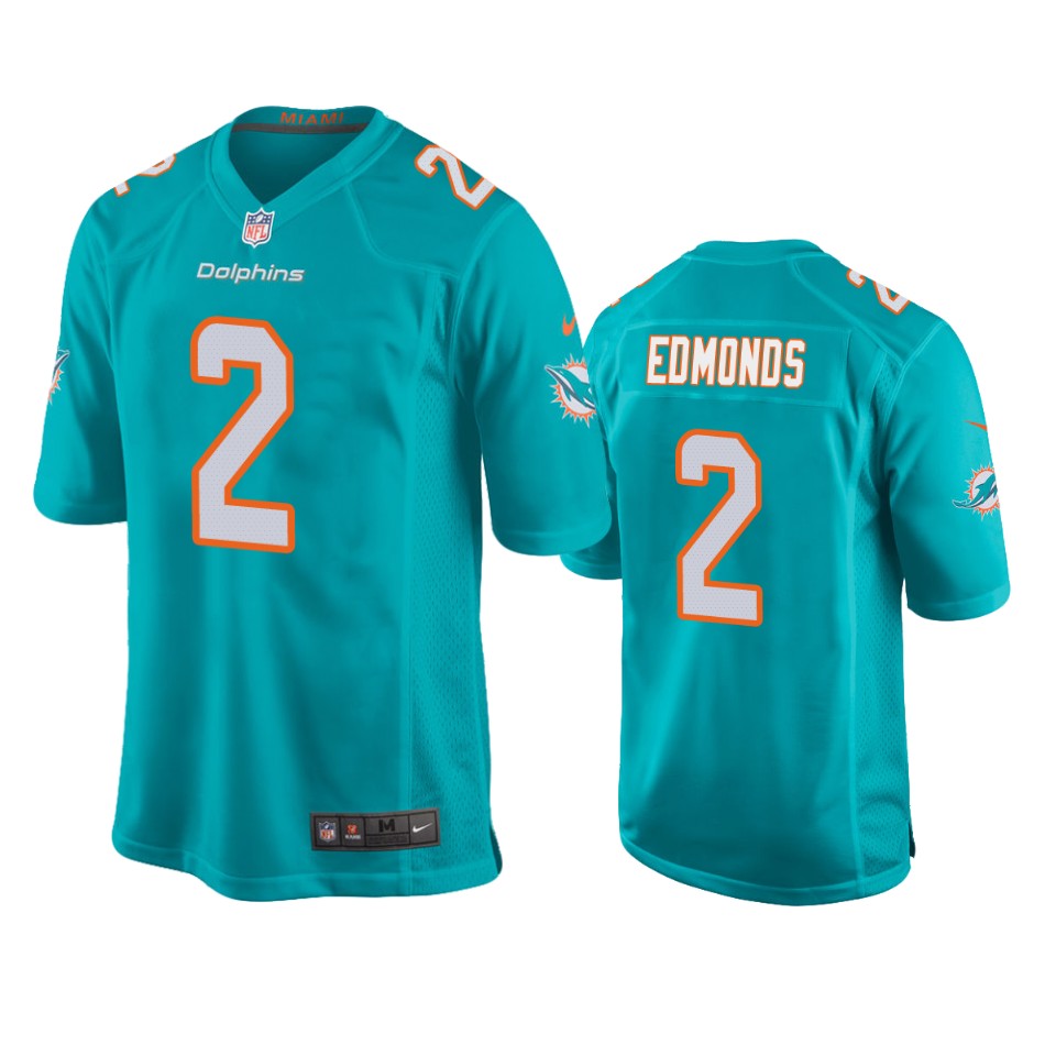 chase edmonds dolphins game aqua jersey