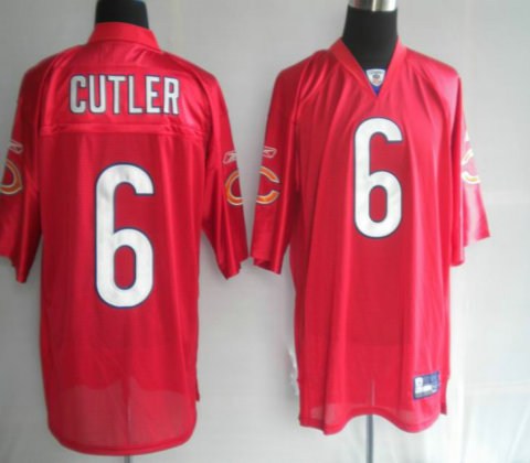 chicago bears #6 jay cutler red1