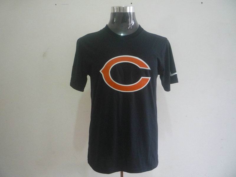 chicago bears sideline legend authentic logo t-shirt black