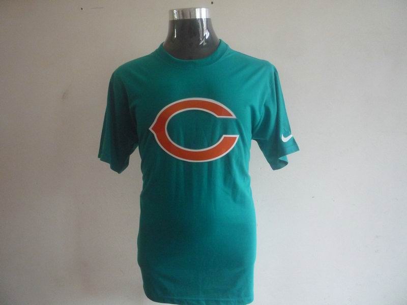 chicago bears sideline legend authentic logo t-shirt green