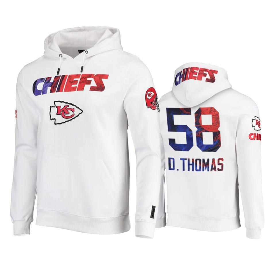 chiefs derrick thomas white americana hoodie