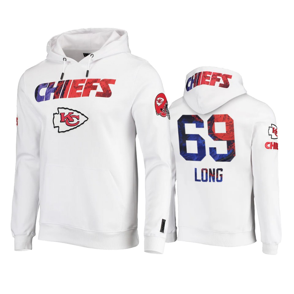 chiefs kyle long white americana hoodie