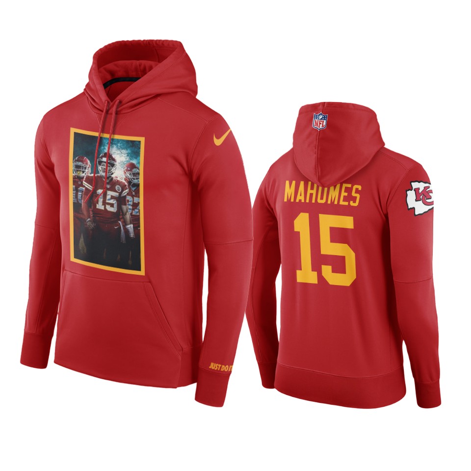 chiefs patrick mahomes red big lead hoodie