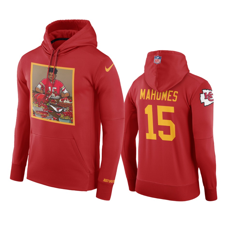 chiefs patrick mahomes red ketchup hoodie