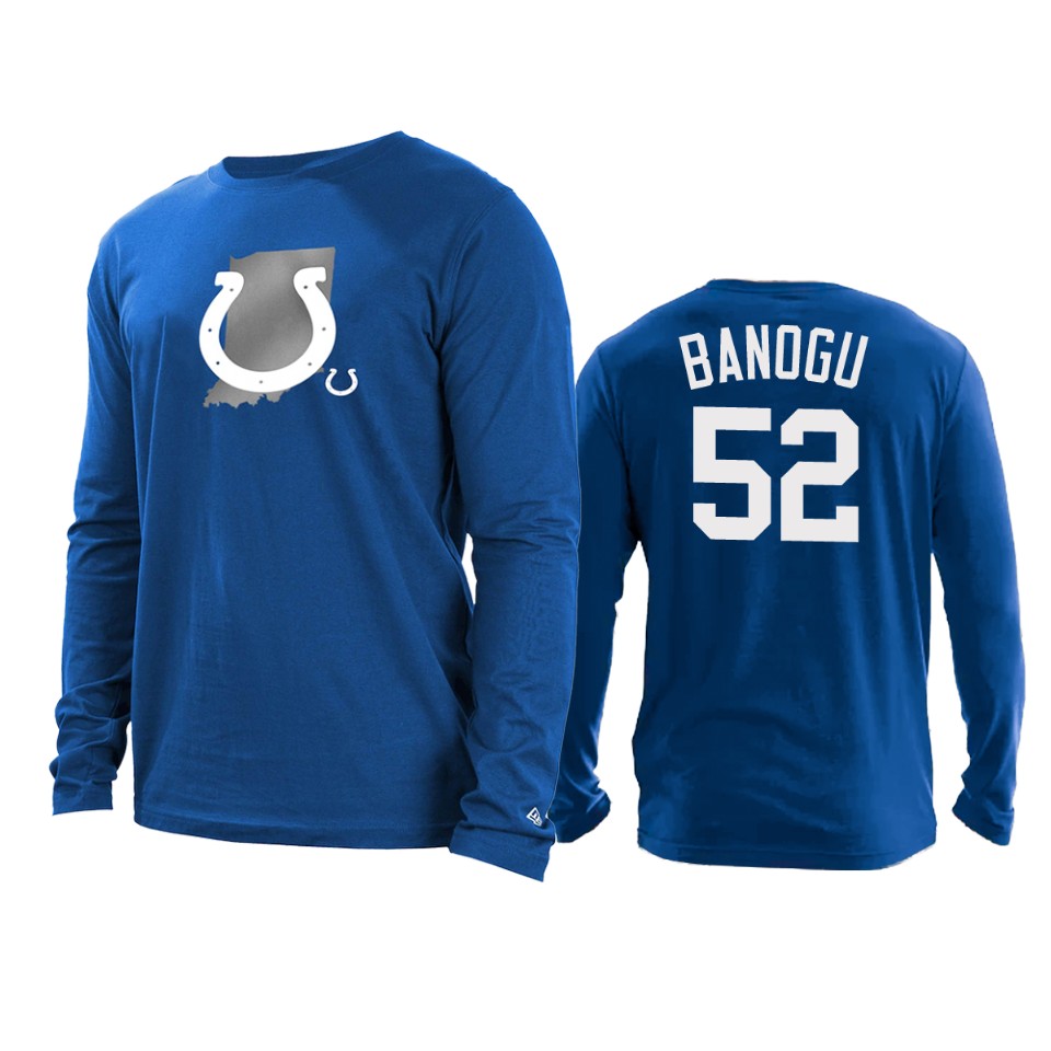 colts ben banogu royal state long sleeve t shirt