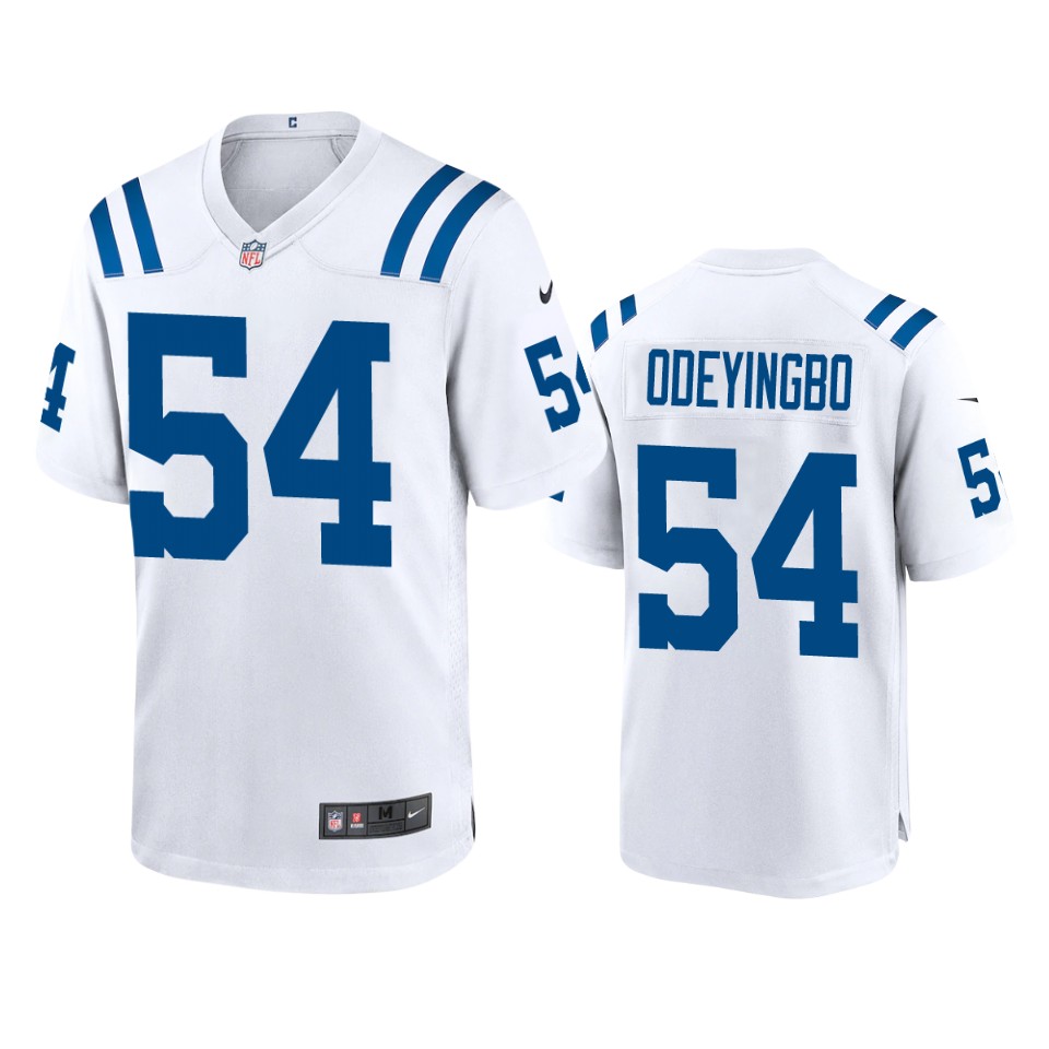 colts dayo odeyingbo white game jersey