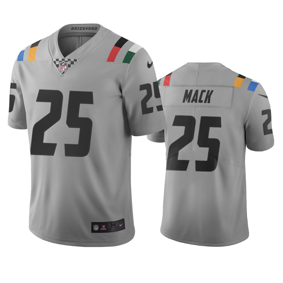 colts marlon mack gray city edition jersey