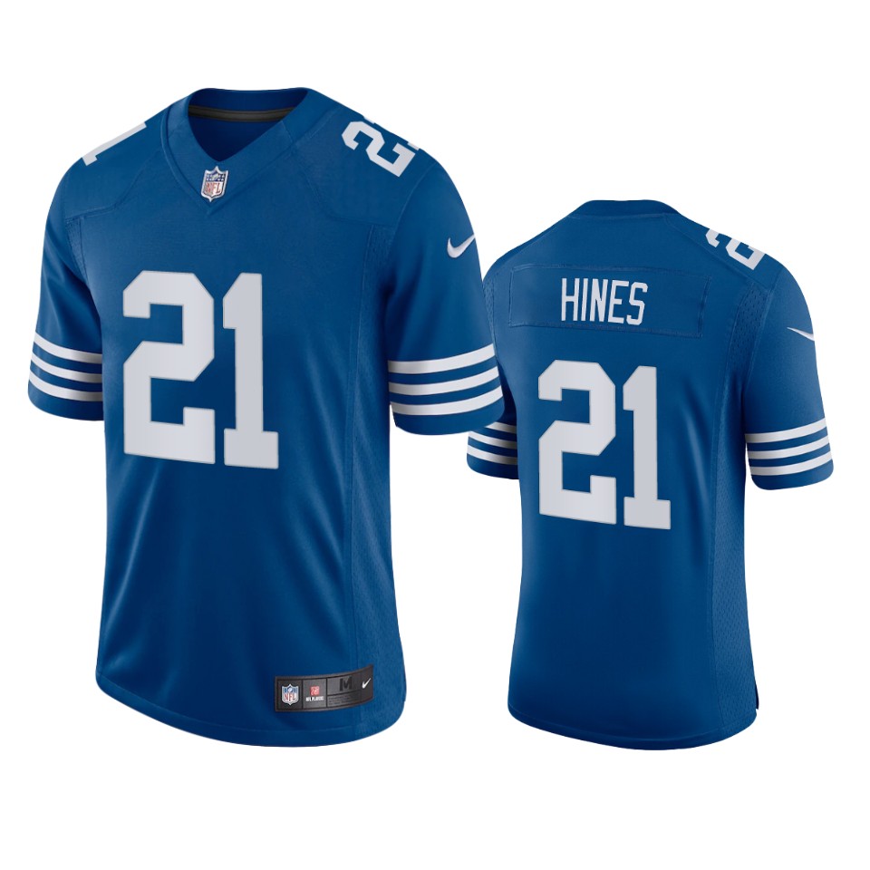 colts nyheim hines royal vapor jersey