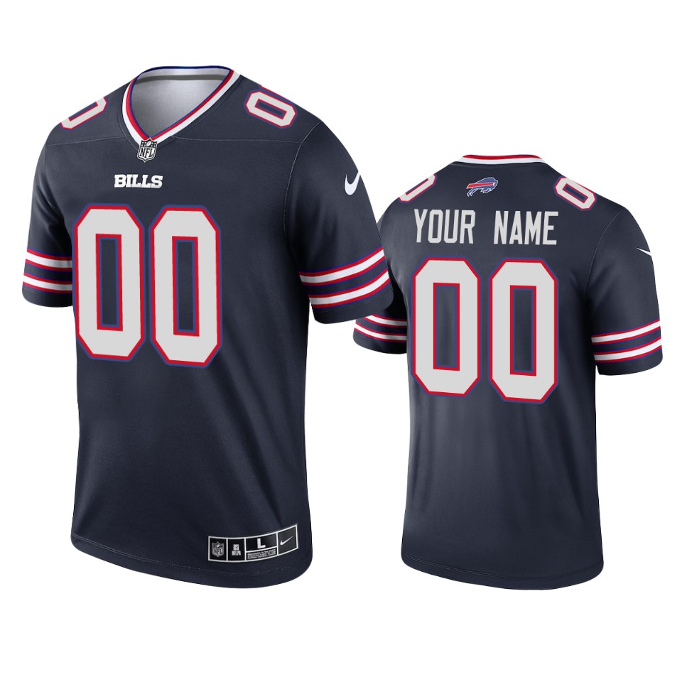 custom bills 2021 inverted legend navy jersey
