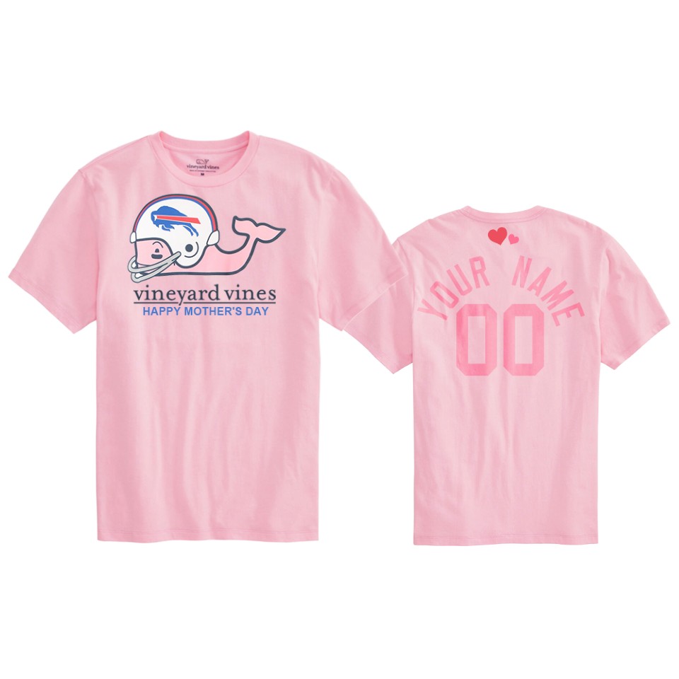 custom bills pink mother's day t shirt
