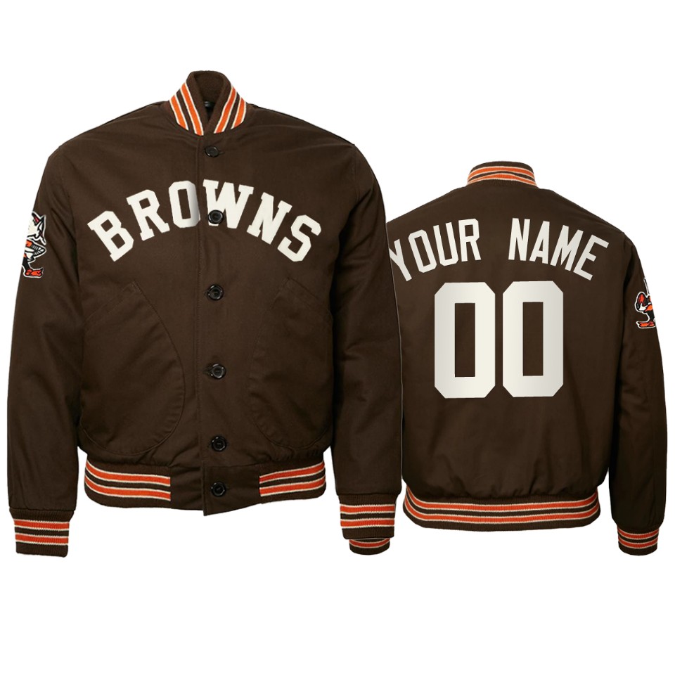 custom browns brown authentic vintage jacket