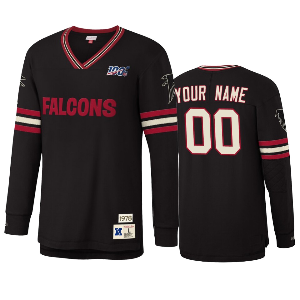 custom-falcons-black-nfl-100-long-sleeve-t-shirt