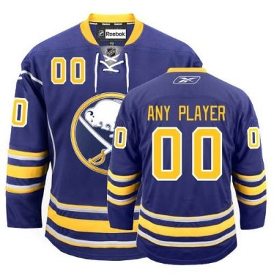 customized buffalo sabres jersey blue third man hockey jersey