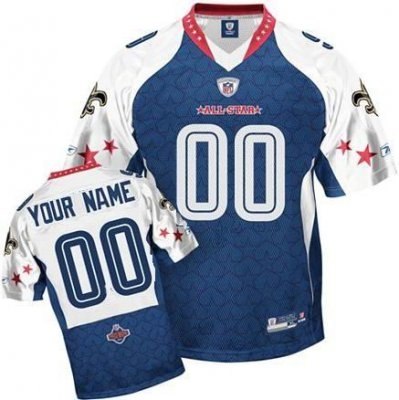 customized new orleans saints jersey 2010 pro bowl football jersey