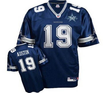 dallas cowboys 19 miles austin blue team 50th anniversary patch embroidered