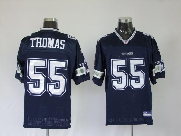 dallas cowboys 55 zach thomas blue jerseys