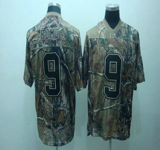 dallas cowboys 9 tony romo {2010 real tree collection}
