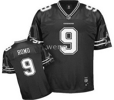 Dallas Cowboys 9 tony romo black Jersey Youth