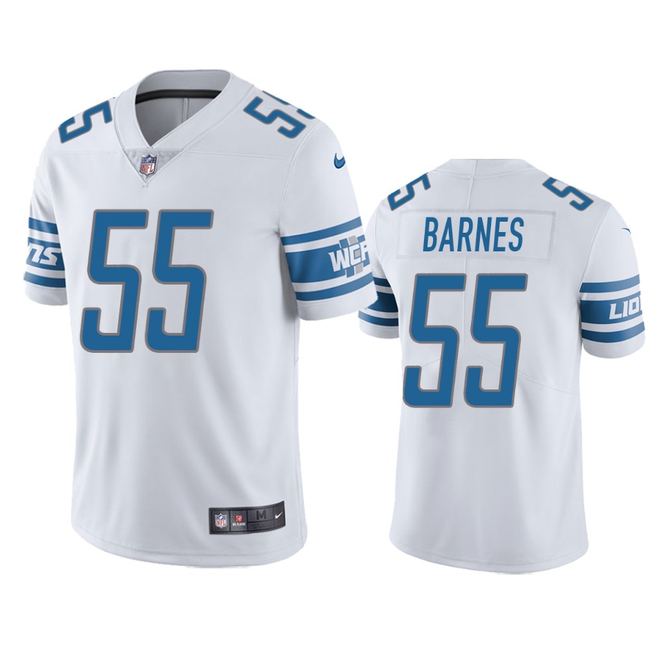 derrick barnes lions white vapor jersey