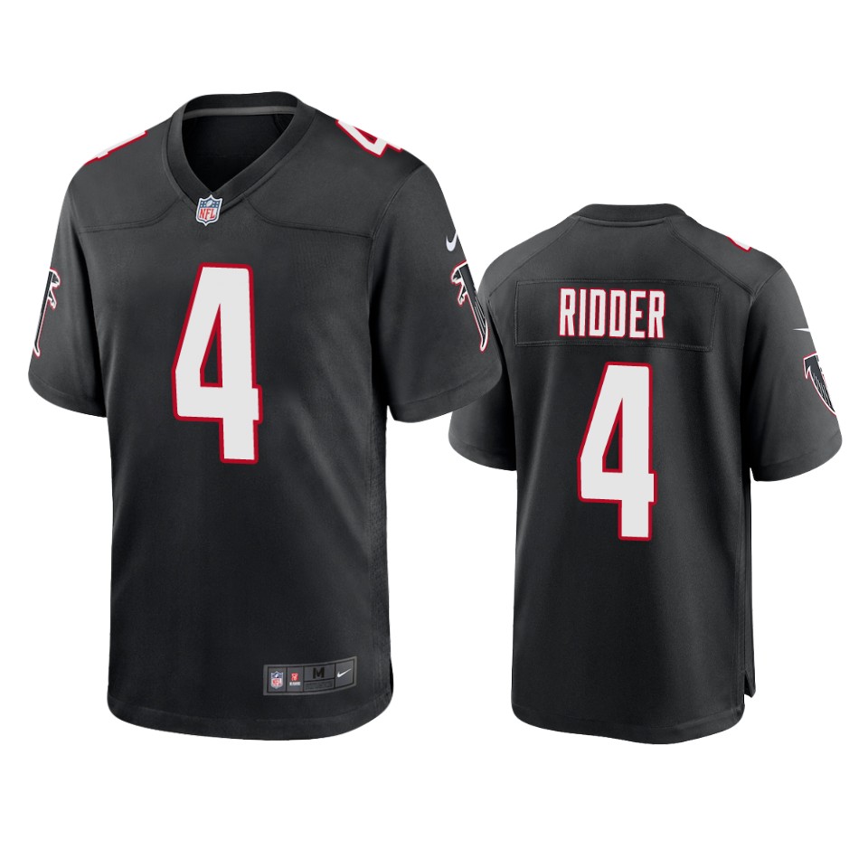 desmond-ridder-falcons-throwback-game-black-jersey