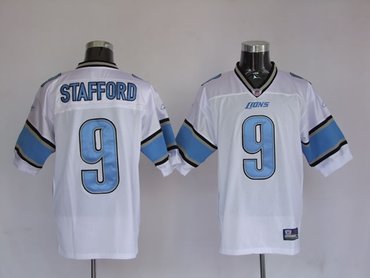 detroit lions 9 staffordshire white